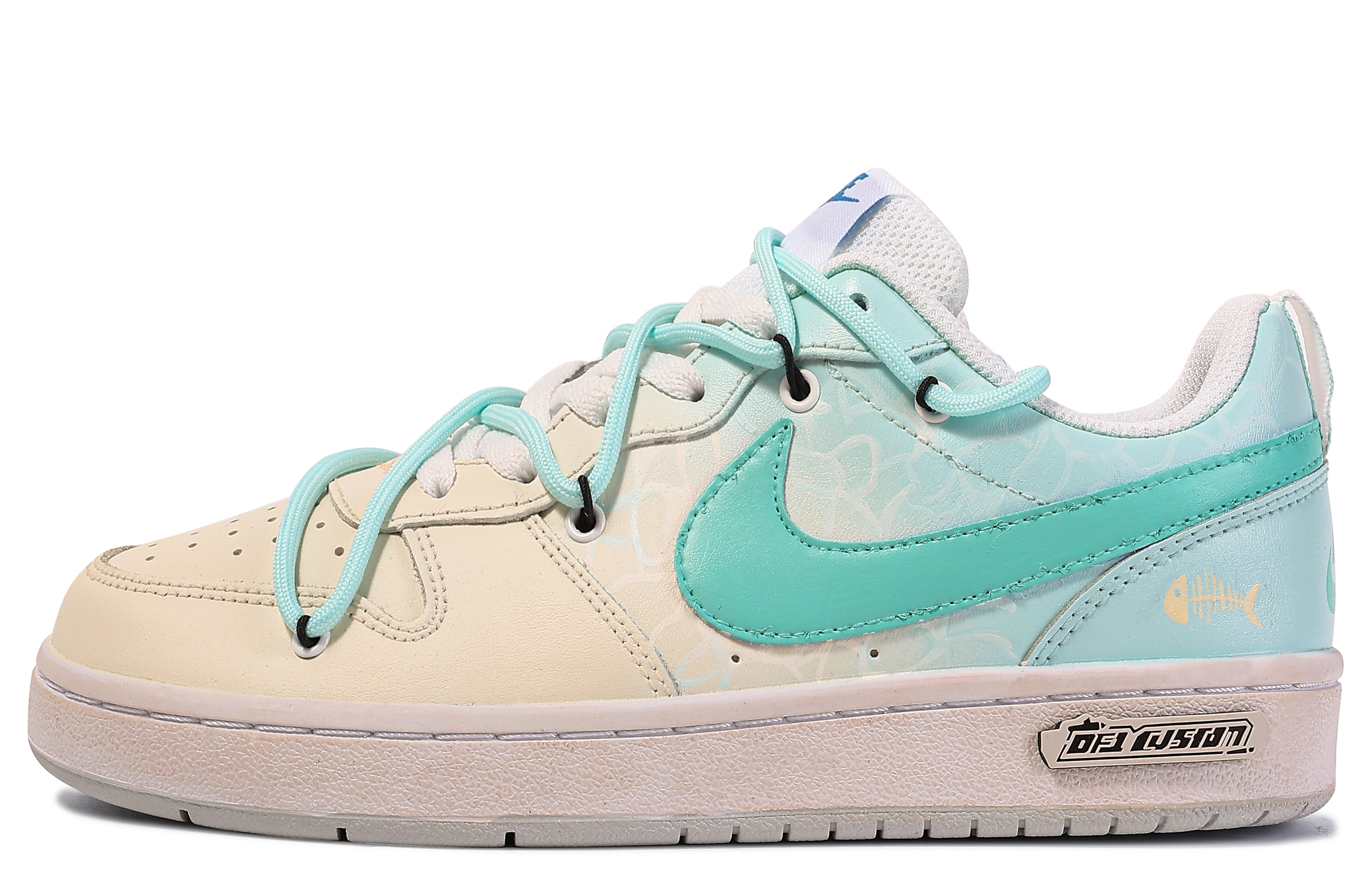 [Custom Shoes] Nike Court Borough 'Deep Sea Tranquility'