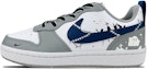 Buy 【訂製球鞋】 Nike Court Borough 鬼怪塗鴉 小Dior 低幫 板鞋 GS 灰白藍