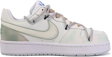 【客製球鞋】Nike Court Borough 達文西客製 青鴻 國風 簡潔 百搭 舒適 低筒 板鞋 GS 綠白 Order 【客製球鞋】Nike Court Borough 達文西客製 青鴻 國風 簡潔 百搭 舒適 低筒 板鞋 GS 綠白