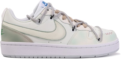 【客製球鞋】Nike Court Borough 達文西客製 青鴻 國風 簡潔 百搭 舒適 低筒 板鞋 GS 綠白 Lookbook 【客製球鞋】Nike Court Borough 達文西客製 青鴻 國風 簡潔 百搭 舒適 低筒 板鞋 GS 綠白