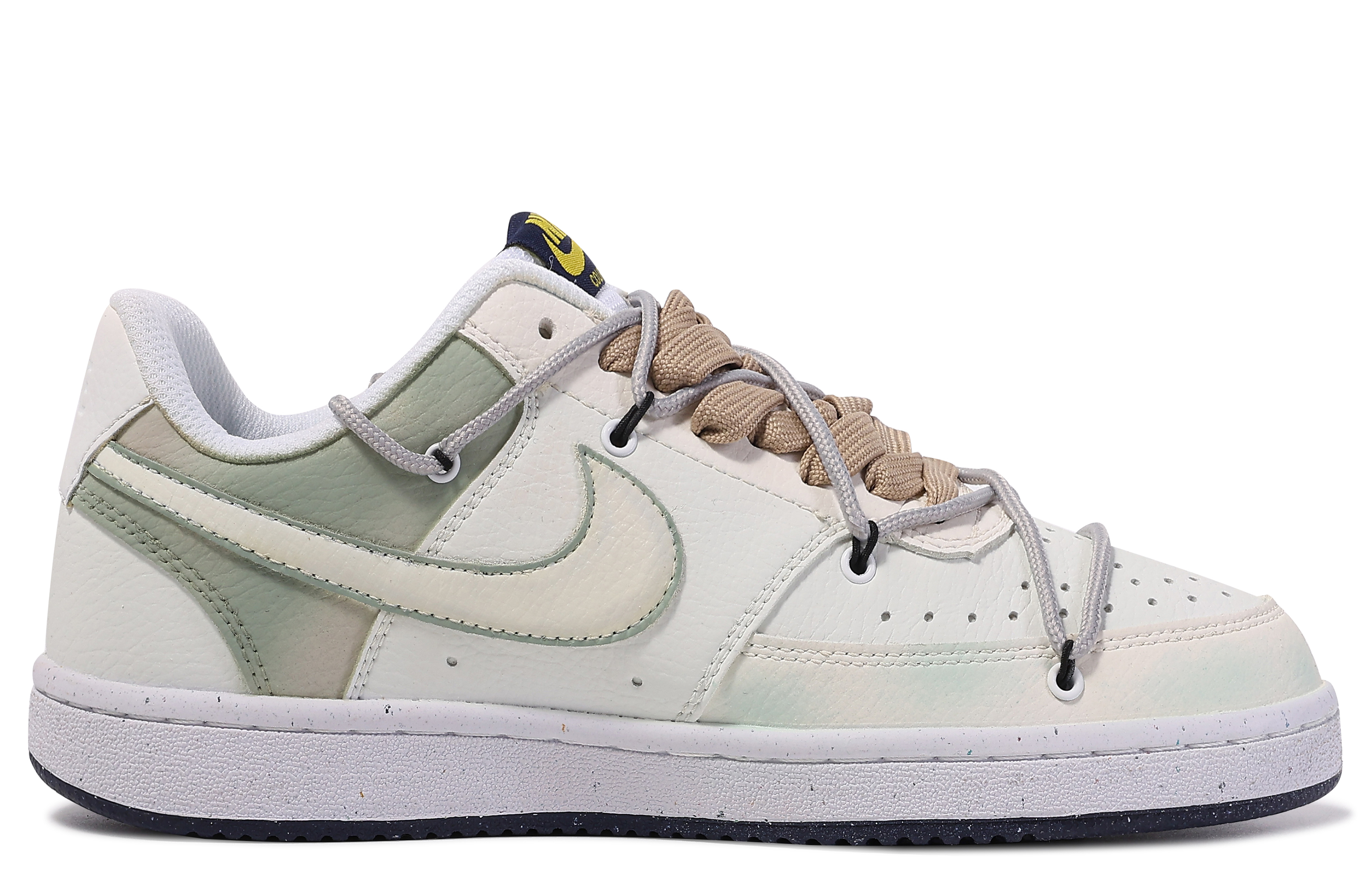 [Custom Shoes] Nike Court Borough 'Green White Da Vinci Custom' 圖 2