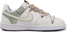 Order Zapatillas Personalizadas Nike Court Borough 'Verde Blanco Da Vinci' DH2987-103(TeamM-青鸿-BOX)