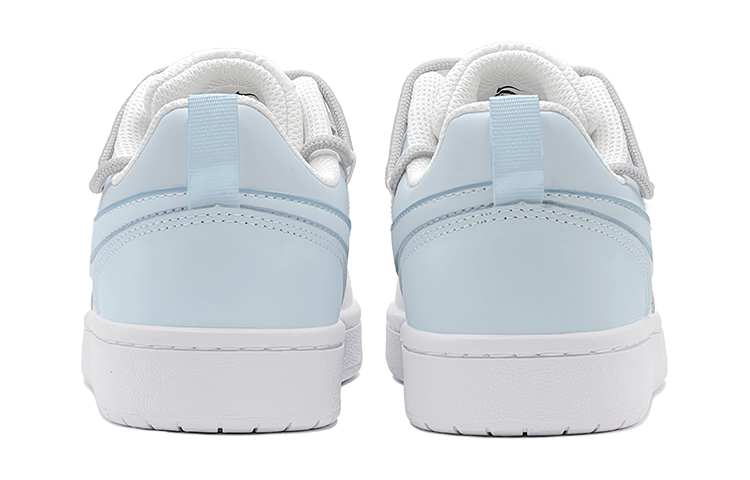 Shop 【訂製球鞋】Nike Court Borough 解構風 小清新 夏日甜心 漸變噴繪 限定鞋盒 低筒 板鞋 GS 冰藍