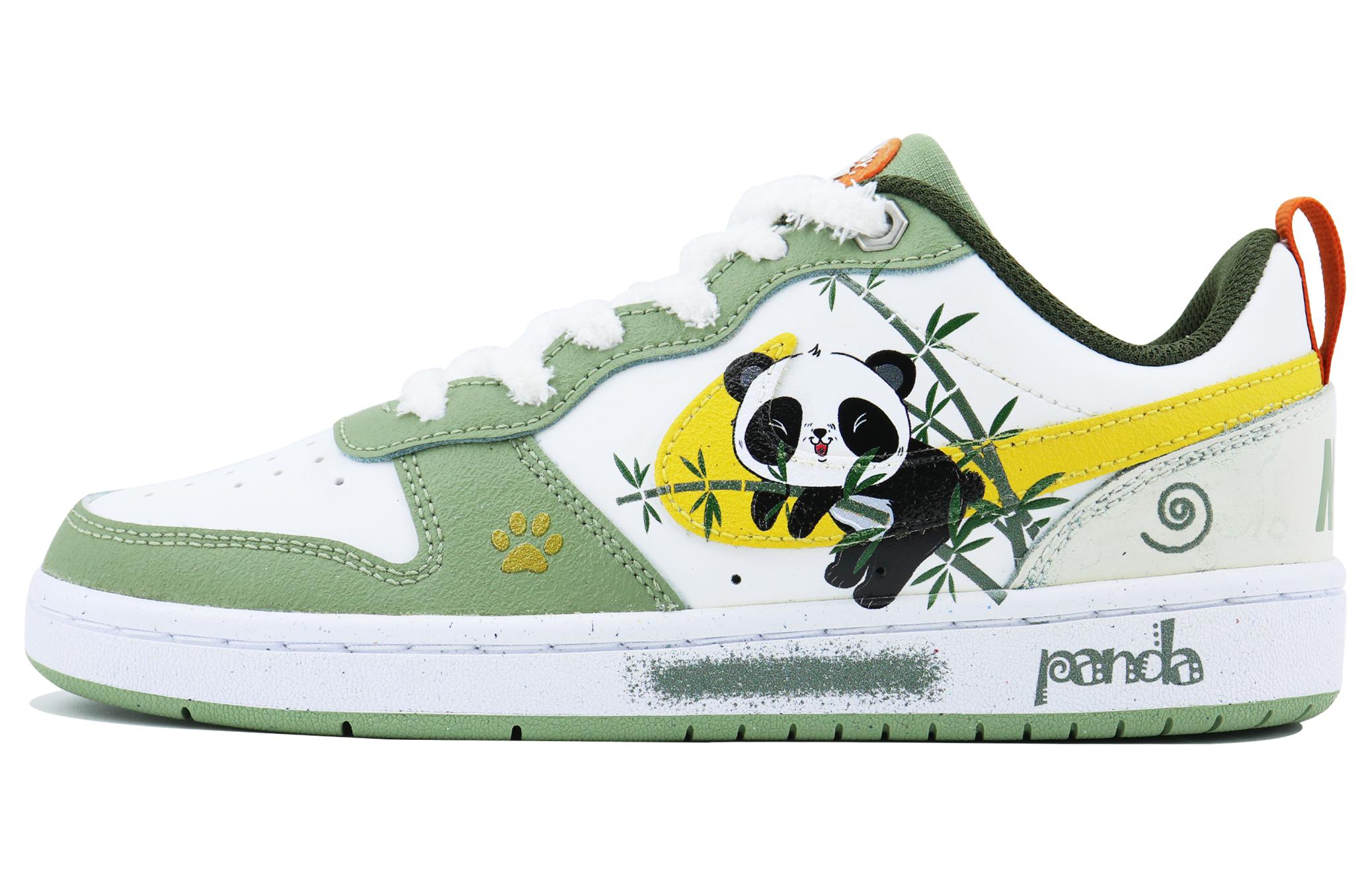 Order [定制鞋] 耐克 Court Borough "熊猫涂鸦" FV3648-171(Team168-熊有成竹S-BOX)