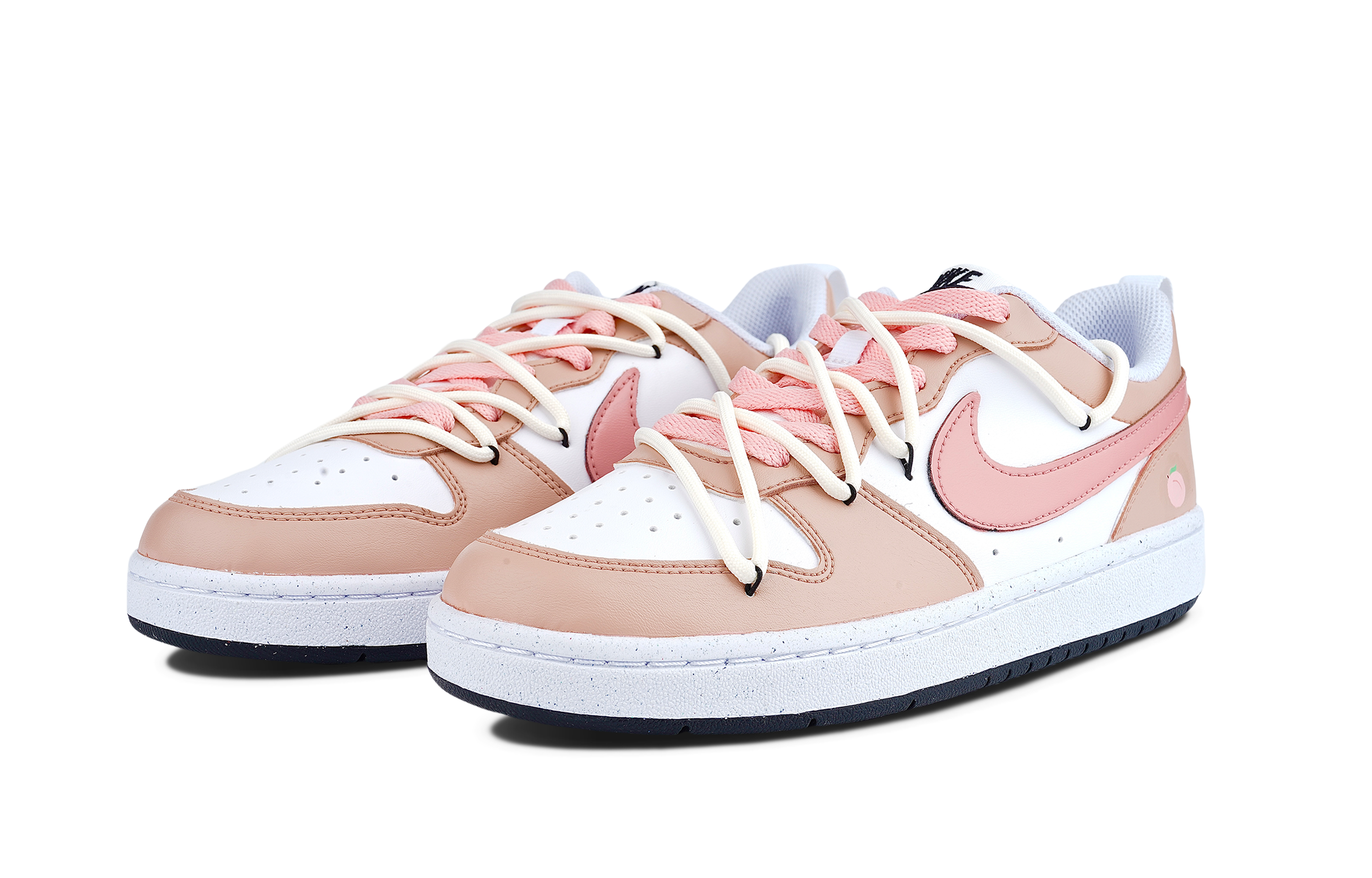 [Custom Shoes] Nike Court Borough 'Peach Deconstructed' 圖 3