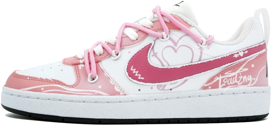 나이키 코트 버로 '핑크 하트' (커스텀) DV5456-104(Team113-粉红爱心) Order 나이키 코트 버로 '핑크 하트' (커스텀) DV5456-104(Team113-粉红爱心)