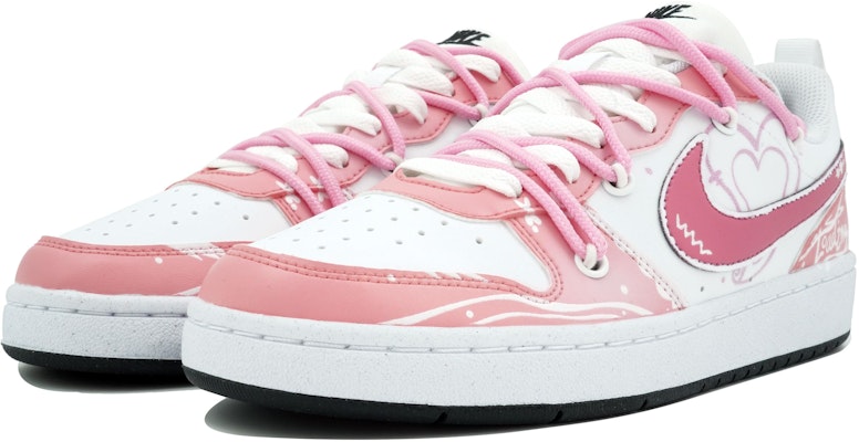 나이키 코트 버로 '핑크 하트' (커스텀) DV5456-104(Team113-粉红爱心) Shop 나이키 코트 버로 '핑크 하트' (커스텀) DV5456-104(Team113-粉红爱心)