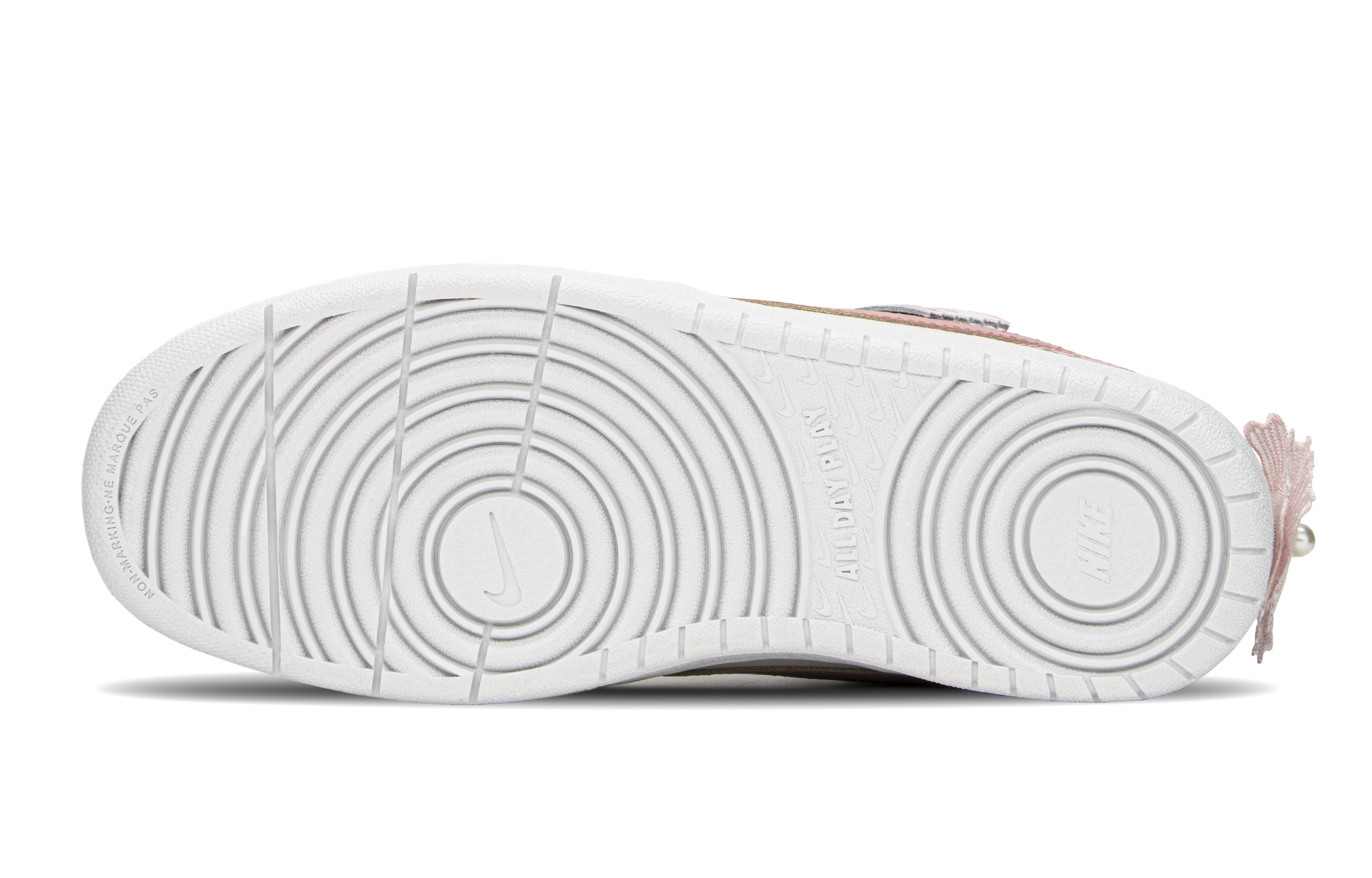 Purchase 【定製球鞋】 Nike Court Borough FZBB 日公主 清新 簡約 百搭 禮盒 低筒 板鞋 GS 粉白