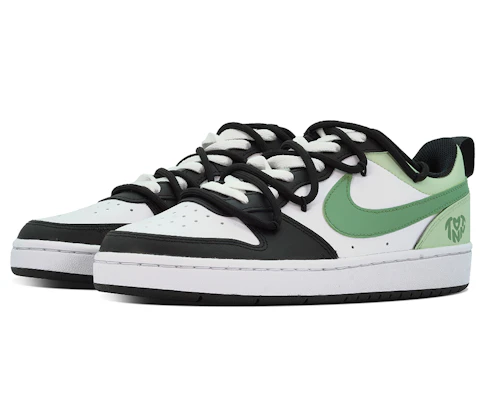【定制鞋】 耐克Court Borough '薄荷绿白黑小狗' BQ5448-115(team85-动心抹茶) Shop 【定制鞋】 耐克Court Borough '薄荷绿白黑小狗' BQ5448-115(team85-动心抹茶)