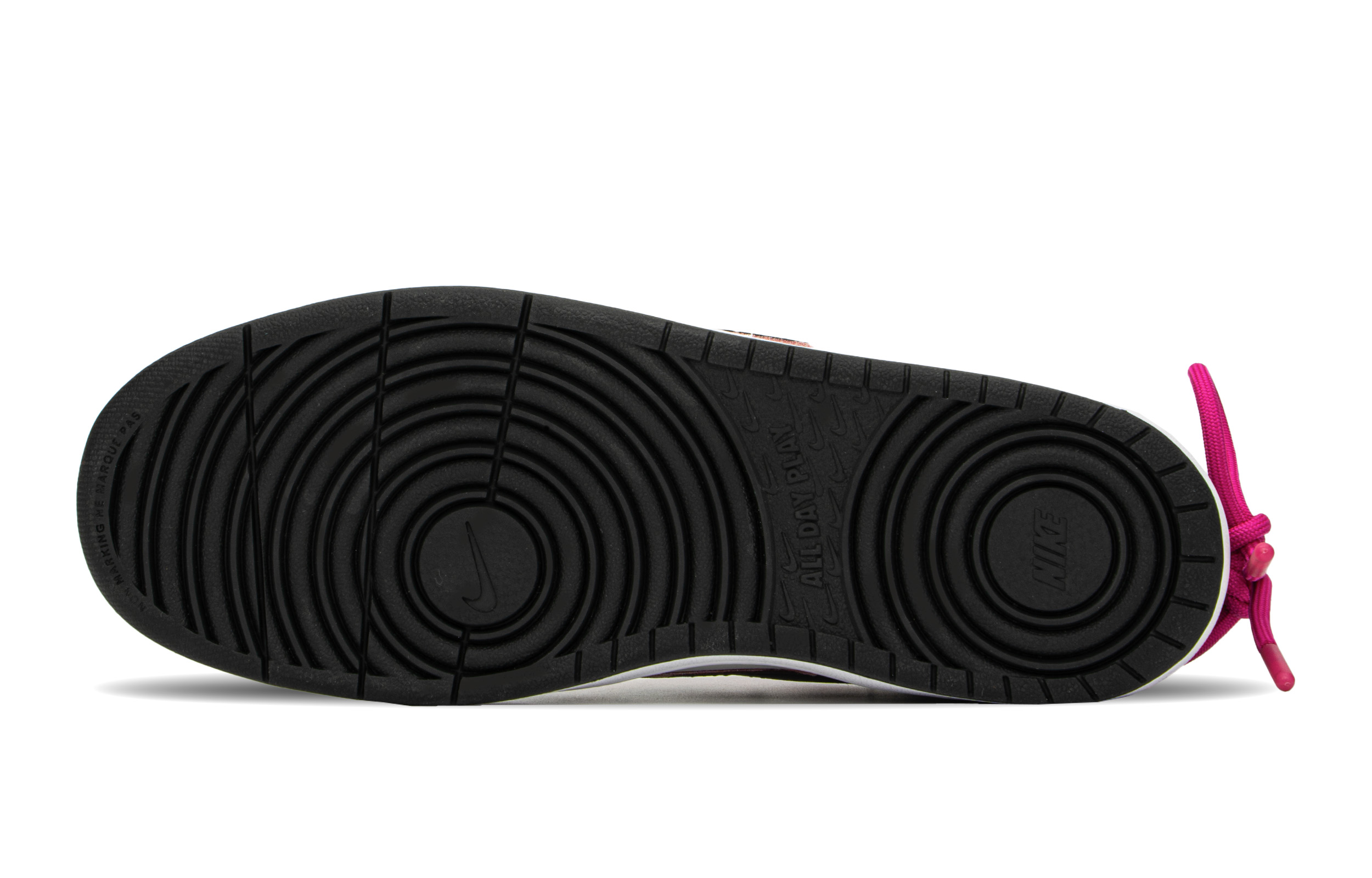 [Custom Shoes] Nike Court Borough 'Romantic Panda - Black White Beige' 圖 5