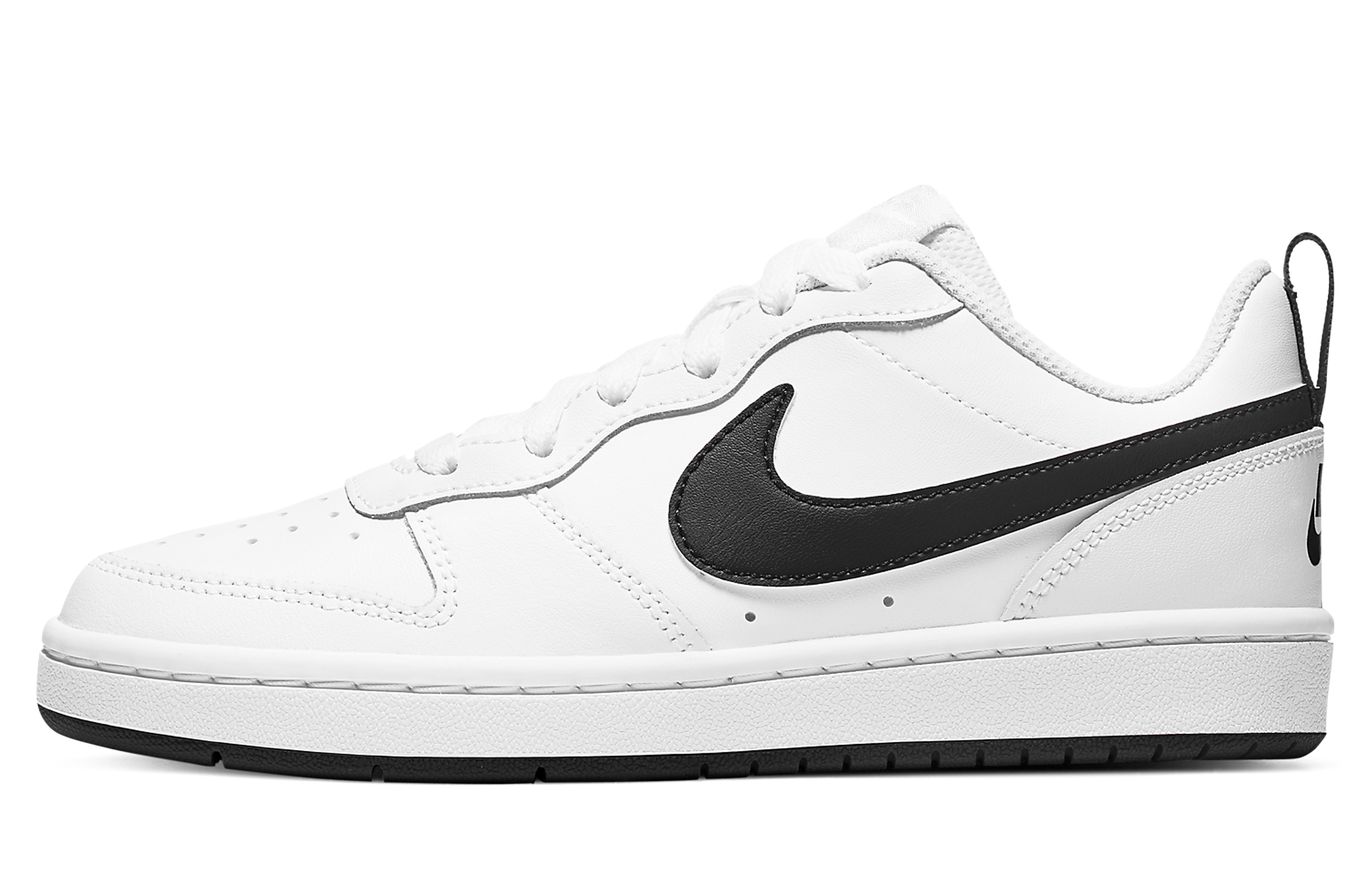 [Custom Shoes] Nike Court Borough 'Romantic Panda - Black White Beige' 圖 7