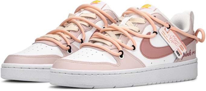 나이키 코트 버로우 '로즈핑크 & 크림' (커스텀) BQ5448-124(TeamA-CB玫瑰粉S-BOX) Lookbook 나이키 코트 버로우 '로즈핑크 & 크림' (커스텀) BQ5448-124(TeamA-CB玫瑰粉S-BOX)