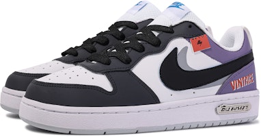 【カスタムシューズ】ナイキ コートボロ 'ホワイト ブラック パープル' BQ5448-123(TeamM-雷雨季-BOX) Shop 【カスタムシューズ】ナイキ コートボロ 'ホワイト ブラック パープル' BQ5448-123(TeamM-雷雨季-BOX)