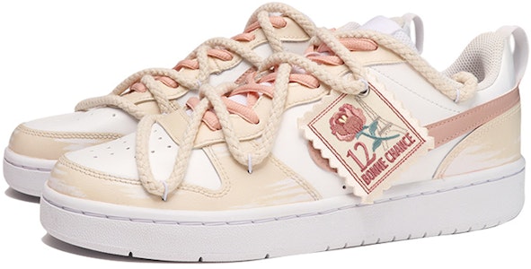 나이키 커스텀 코트 보로우 로우 2 '애쉬 핑크'(80) BQ5448-100(TeamThree-女款复古米粉白) Lookbook 나이키 커스텀 코트 보로우 로우 2 '애쉬 핑크'(80) BQ5448-100(TeamThree-女款复古米粉白)