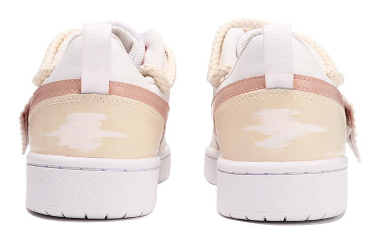 Purchase [定制鞋] Nike Court Borough Low 2 '灰粉潮流' BQ5448-100(TeamThree-女款复古米粉白)