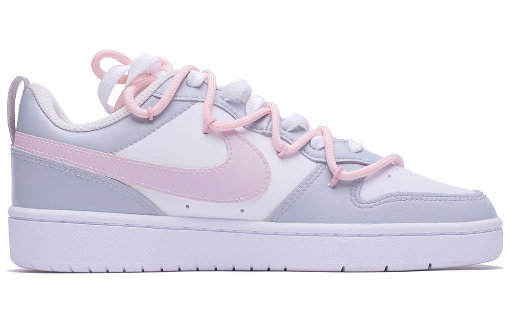 Order [Nike Kasut Custom] Nike Court Borough Low 2 'Ash Sunset' BQ5448-100(TeamF-苍烟落日)