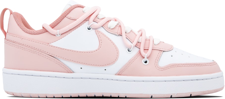 【客製球鞋】Nike Court Borough Low 2 babygirl 禮物gift 顯年輕 低筒 板鞋 GS 粉色 Order 【客製球鞋】Nike Court Borough Low 2 babygirl 禮物gift 顯年輕 低筒 板鞋 GS 粉色