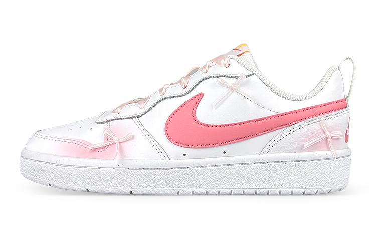 Buy 【カスタムシューズ】ナイキ コートボロー Low 2 'バレエブラッシュバタフライボウ' BQ5448-124(Team47-女CB腮红蝴蝶结)