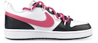 Order 【訂製球鞋】Nike Court Borough Low 2 芭比 解構 糖心 撞色 特別鞋盒 低筒 板鞋 GS 黑粉