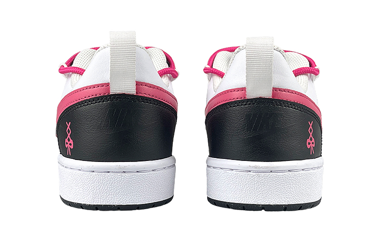 Purchase 【訂製球鞋】Nike Court Borough Low 2 芭比 解構 糖心 撞色 特別鞋盒 低筒 板鞋 GS 黑粉