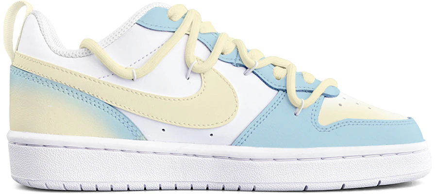 나이키 코트 보로우 로우 2 '비치 앤 웨이브' (커스텀) BQ5448-100(Team13-沙滩与海浪) Order 나이키 코트 보로우 로우 2 '비치 앤 웨이브' (커스텀) BQ5448-100(Team13-沙滩与海浪)