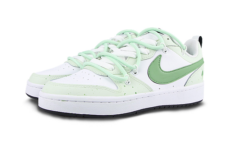 Lookbook [定制鞋款] 耐克 Court Borough Low 2 '海洋水母绿 解构设计' BQ5448-104(Team58-海滩水母)