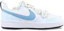 Order 【定制球鞋】Nike Court Borough Low 2 海灘海星藍 解構風 防滑 耐磨 低幫 板鞋 GS 藍白