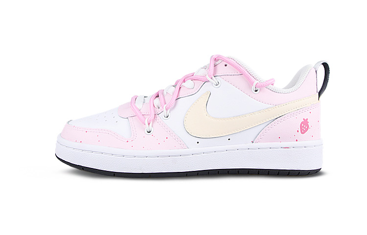 Buy 나이키 코트 보로우 로우 2 '딸기핑크' (커스텀) BQ5448-104(Team58-海滩草莓)