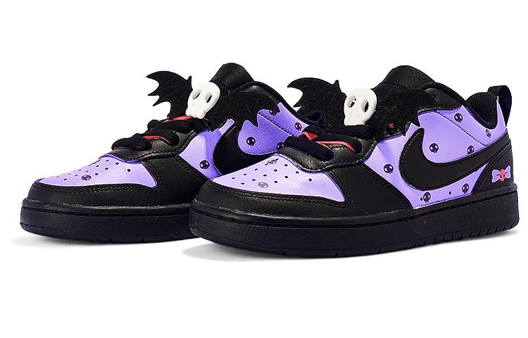 Lookbook [Kasut Tempah] Nike Court Borough Low 2 'Berry Bliss' BQ5448-001(TeamI-女款黑紫甜心K黑紫)
