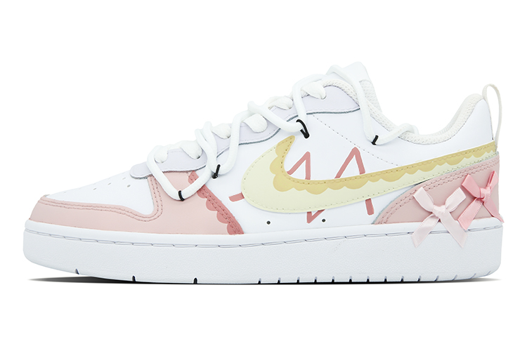 Buy [Zapatos Personalizados] Nike Court Borough Low 2 'Berry Cake' BQ5448-100(Team73-莓莓蛋糕)