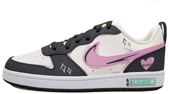 나이키 코트 보로우 로우 2 '블랙 핑크 스타 하트' (커스텀) BQ5448-104(Team拾玖-黑粉二次元S-BOX) Buy 나이키 코트 보로우 로우 2 '블랙 핑크 스타 하트' (커스텀) BQ5448-104(Team拾玖-黑粉二次元S-BOX)