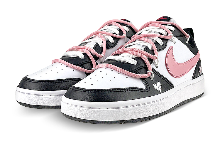 Lookbook ナイキ コート バーロウ Low 2 ブラックピンク デコン (Nike Court Borough Low 2 BKPK Decon) BQ5448-110(Team47-女C粉墨解构SBOX)