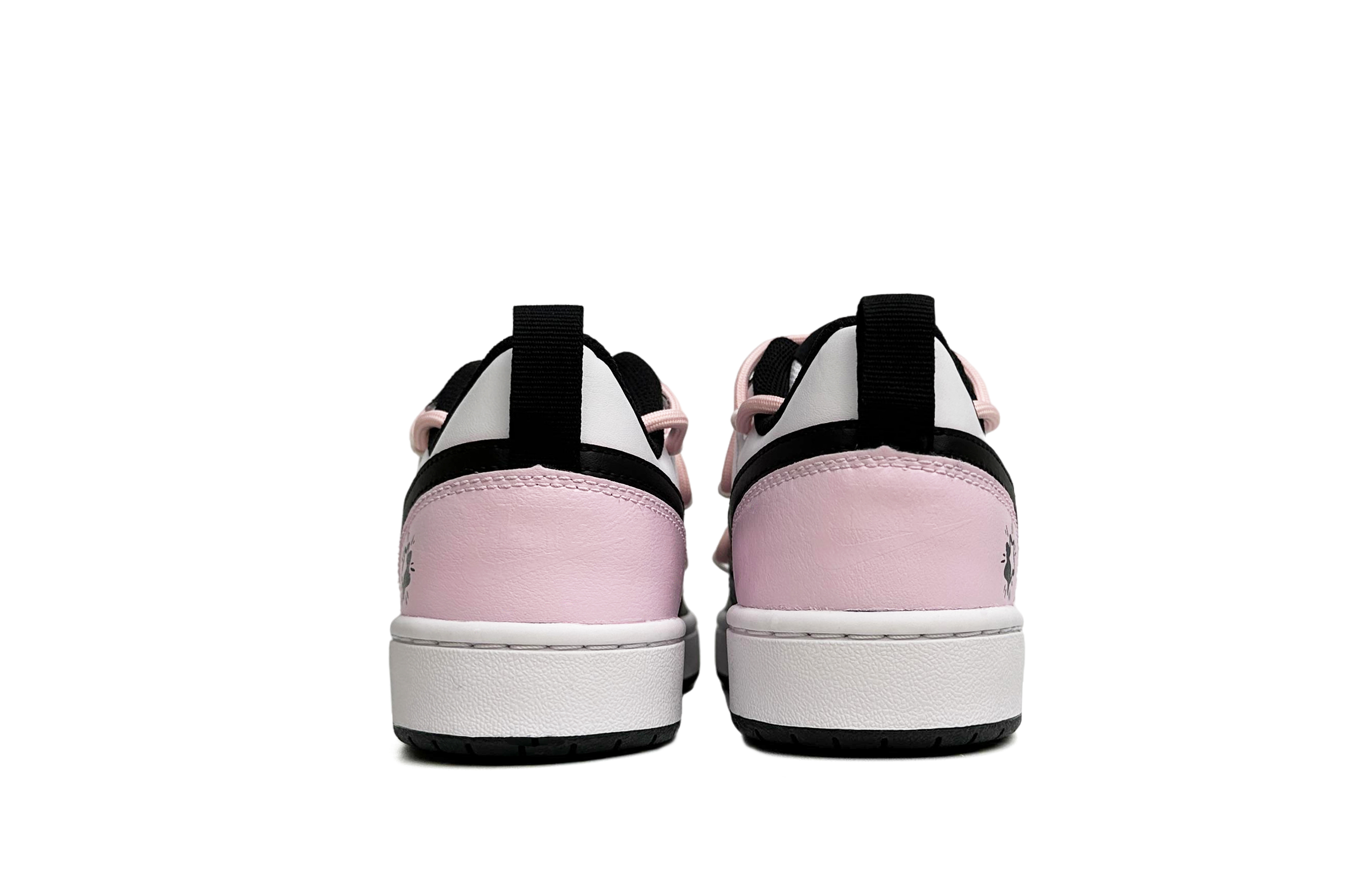 Shop 定制鞋款 耐克Court Borough Low 2 '黑粉星尘' BQ5448-110(Team87-黑粉星辉女款)