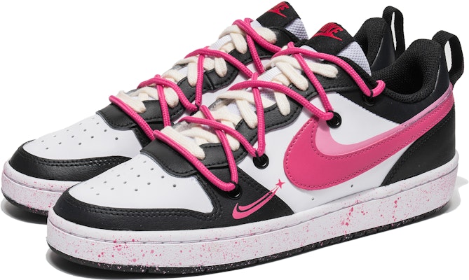 Zapatillas Nike Court Borough Low 2 'Negro Blanco Salpicaduras Moradas' BQ5448-110(Team22-活力三勾A-BOX) Order Zapatillas Nike Court Borough Low 2 'Negro Blanco Salpicaduras Moradas' BQ5448-110(Team22-活力三勾A-BOX)