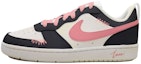 Order 나이키 커스텀 코트 보로우 로우 2 블랙 핑크 (Nike 커스텀 코보로2 블랙핑크) BQ5448-100(Team拾玖-做旧黑粉勾S-BOX)