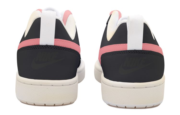 Purchase [定制鞋] 耐克 Court Borough Low 2 '黑白粉' BQ5448-100(Team拾玖-做旧黑粉勾S-BOX)