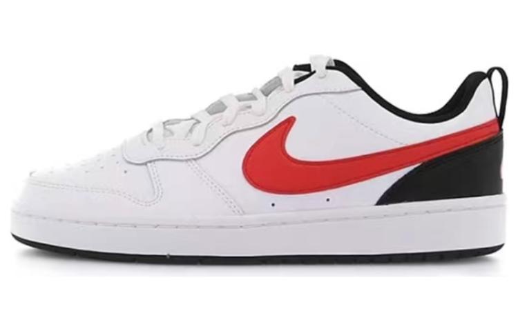 Sizing [Kasut Custom] Nike Court Borough Low 2 'Hitam Putih Geometri' BQ5448-110(Team拾玖-极简数学S-BOX)