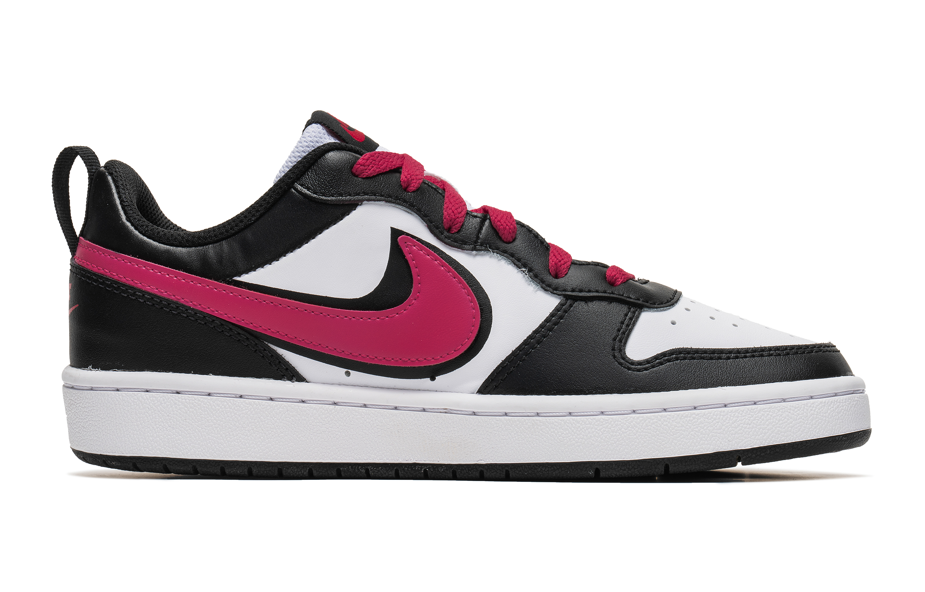 Order 【訂製球鞋】Nike Court Borough Low 2 減齡穿搭 黑莓粉 低筒 板鞋 GS 黑粉