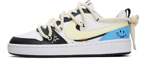 ナイキ コート バーロウ 2 "青黒絵文字" カスタム BQ5448-104(Team11-蓝黑笑脸女蓝S-BOX) Buy ナイキ コート バーロウ 2 "青黒絵文字" カスタム BQ5448-104(Team11-蓝黑笑脸女蓝S-BOX)