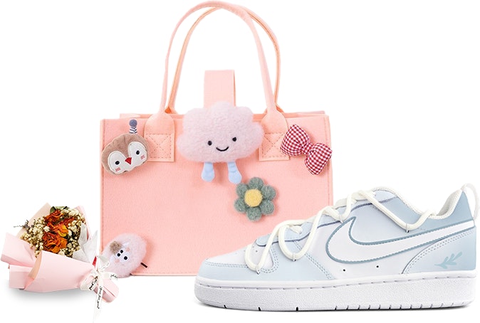 custom-shoes-nike-court-borough-low-2-blue-coral-gradient-hand-painted-deconstructed-laces