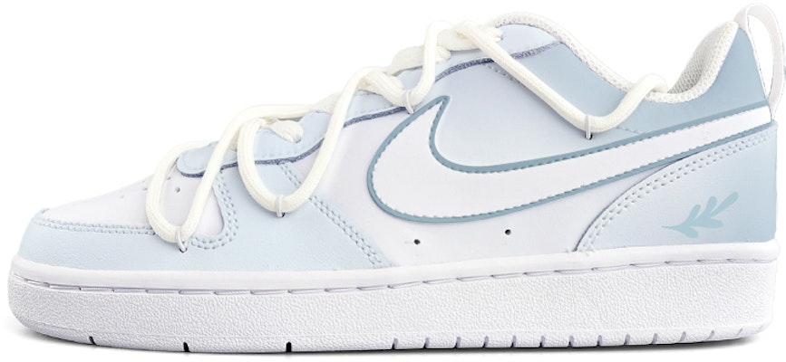 나이키 코트 보로우 로우2 '블루코랄 그라데이션 커스텀' BQ5448-100(Team13-蓝珊瑚) Order 나이키 코트 보로우 로우2 '블루코랄 그라데이션 커스텀' BQ5448-100(Team13-蓝珊瑚)