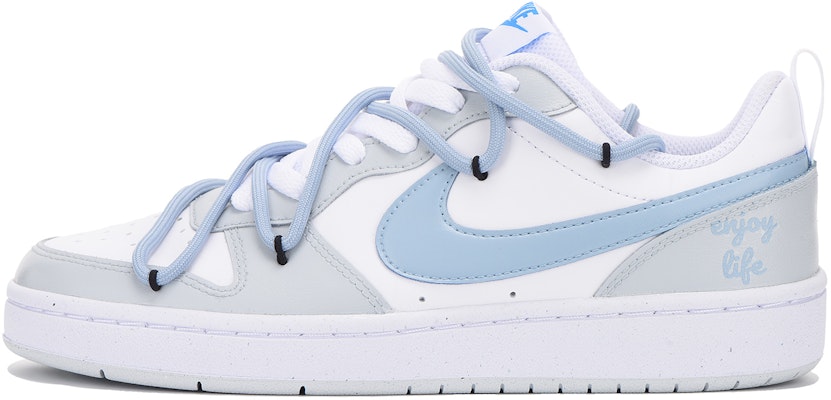 나이키 코트 보로우 로우 2 '블루 그레이' (커스텀) BQ5448-123(Team32-女款蓝灰) Buy 나이키 코트 보로우 로우 2 '블루 그레이' (커스텀) BQ5448-123(Team32-女款蓝灰)