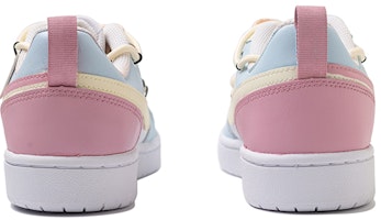 【訂製球鞋】 Nike Court Borough系列 Low 2 皮革 防滑減震耐磨 低筒 板鞋 GS 藍 Purchase 【訂製球鞋】 Nike Court Borough系列 Low 2 皮革 防滑減震耐磨 低筒 板鞋 GS 藍