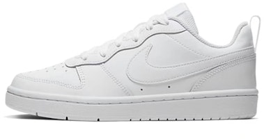 【訂製球鞋】 Nike Court Borough系列 Low 2 皮革 防滑減震耐磨 低筒 板鞋 GS 藍 Sizing 【訂製球鞋】 Nike Court Borough系列 Low 2 皮革 防滑減震耐磨 低筒 板鞋 GS 藍