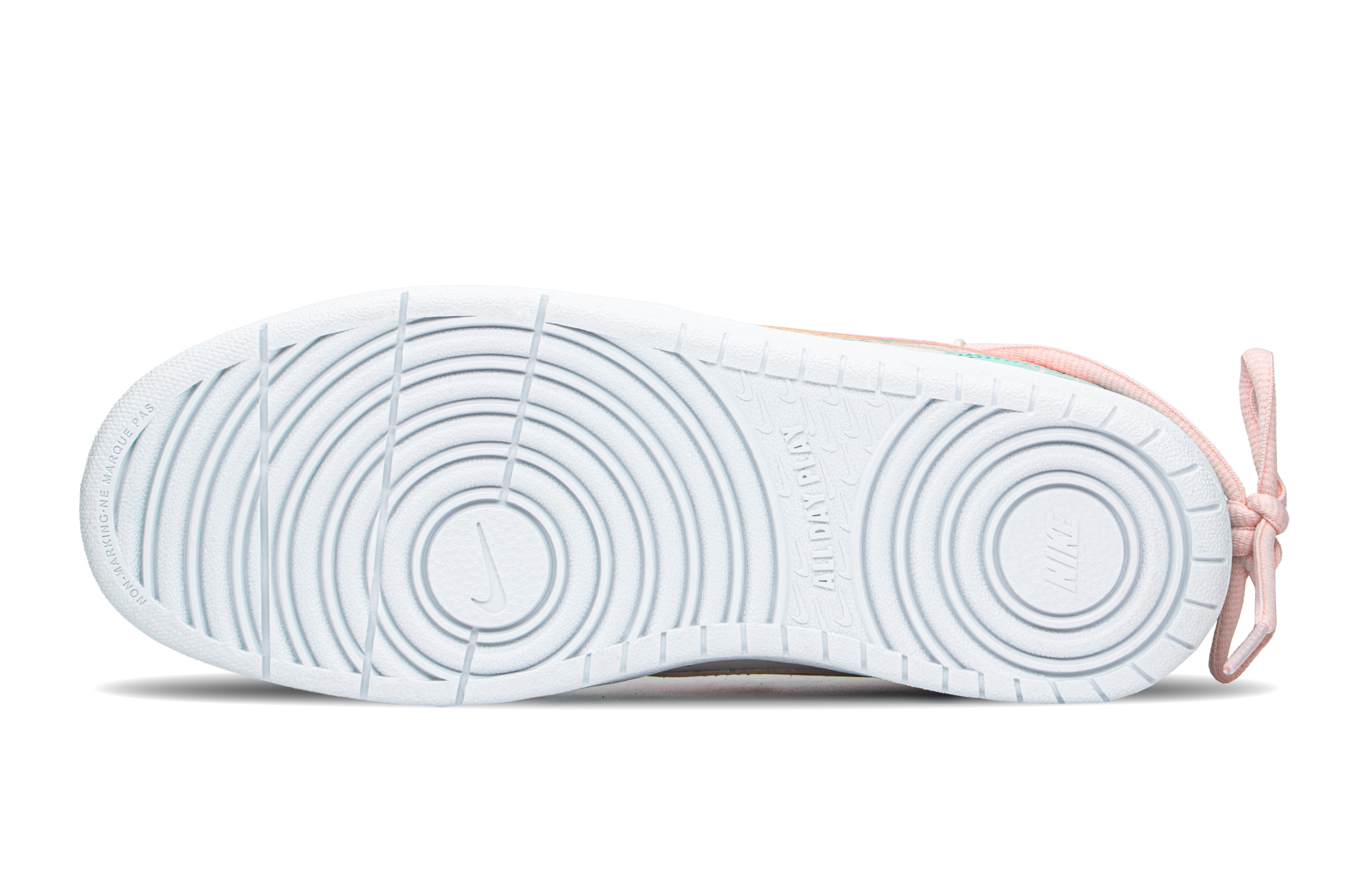 Details for [Kasut Rekaan Khas] Nike Court Borough Low 2 'Kotak Hadiah Biru Merah Jambu' BQ5448-100(TeamA-蓝粉心S-BOX)