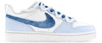 Order Zapatillas Nike Court Borough Low 2 'Azul Blanco Terciopelo Deconstruido' BQ5448-100(Team76-GS天鹅绒蓝白)
