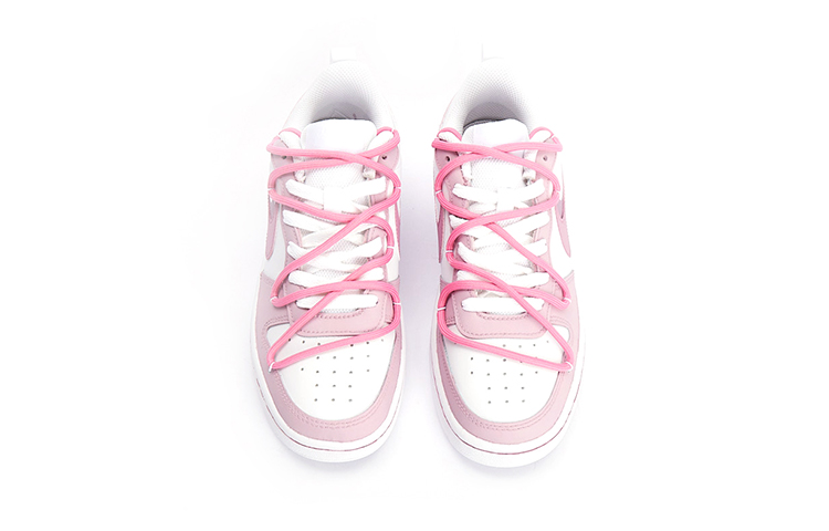 Shop 【定制球鞋】Nike Court Borough Low 2 氣泡水母 愛心狙擊 可愛 低幫 板鞋 GS 粉色
