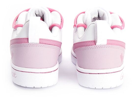 【定制球鞋】Nike Court Borough Low 2 氣泡水母 愛心狙擊 可愛 低幫 板鞋 GS 粉色 Purchase 【定制球鞋】Nike Court Borough Low 2 氣泡水母 愛心狙擊 可愛 低幫 板鞋 GS 粉色