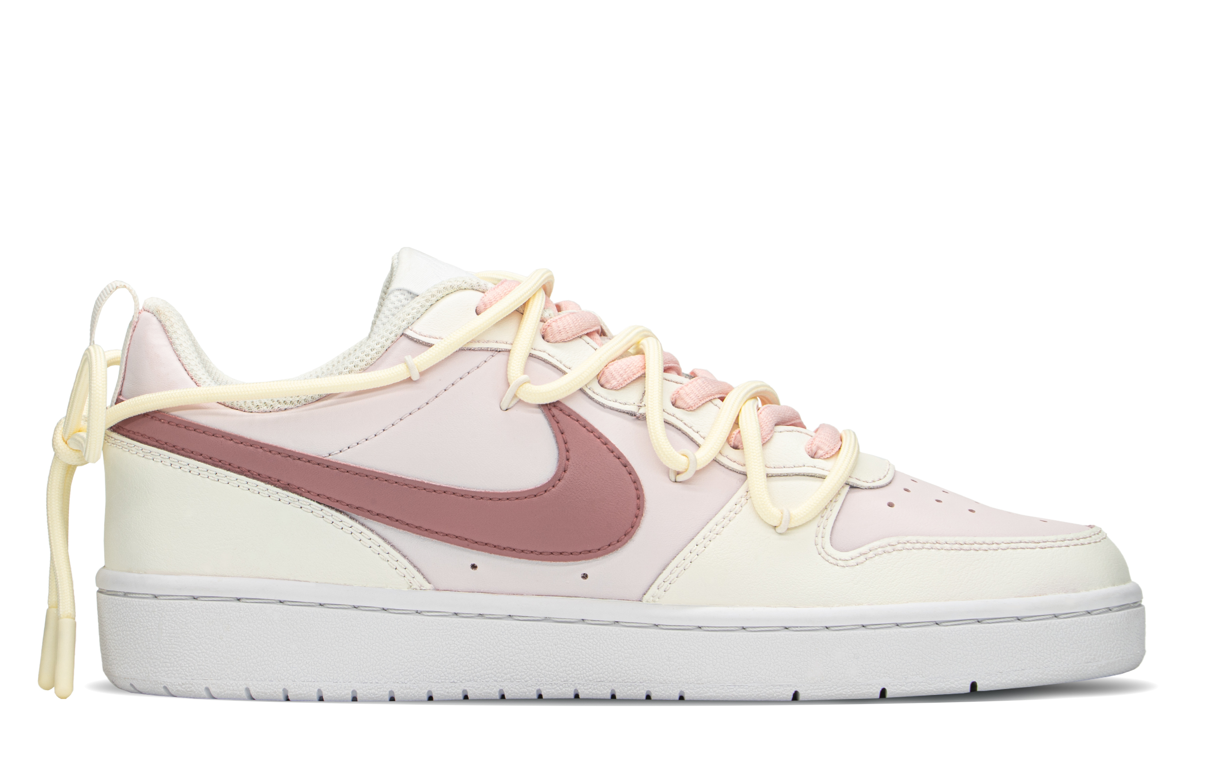 Order [Kasut Custom] Nike Court Borough Low 2 'Castle Fairy Pink' BQ5448-100(TeamA-现浪漫仙灵)
