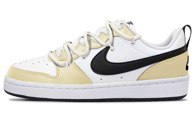 Buy 나이키 코트 버로우 로우 2 '치즈 해체 크림' (커스텀) BQ5448-104(TeamY-女款芝士奶酪米白)